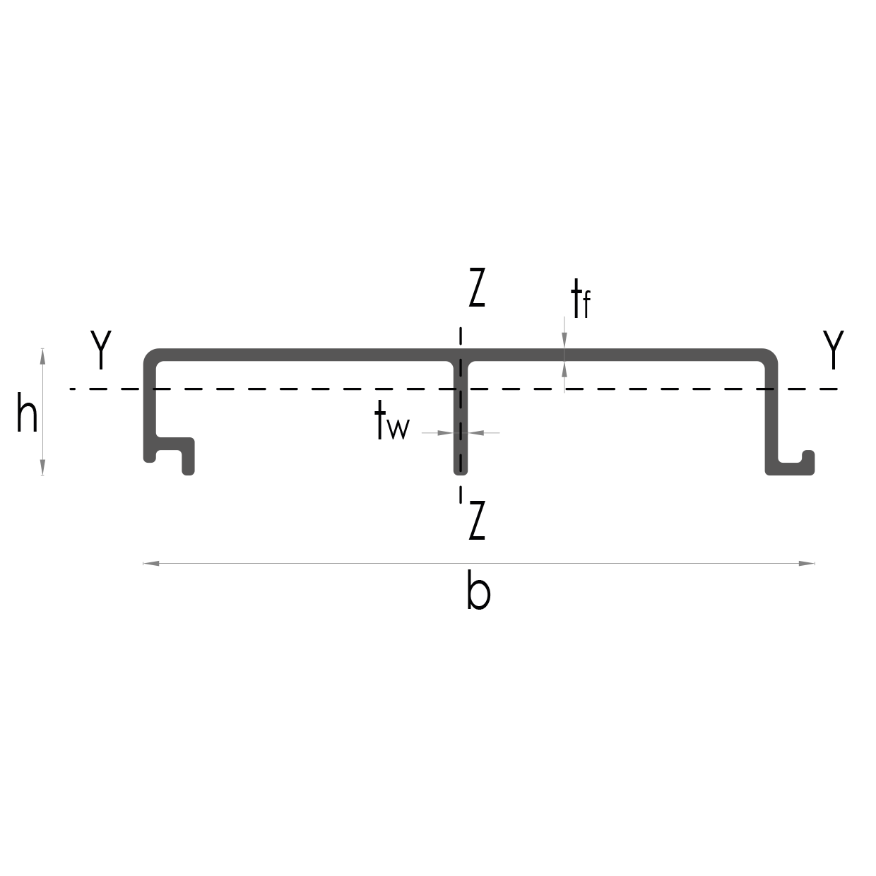 Sezione PROFILO PULTRUSO DOGA AUTOPORTANTE